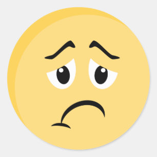 Sad Emoji Sticker