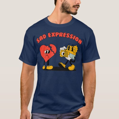 Sad Expression T_Shirt