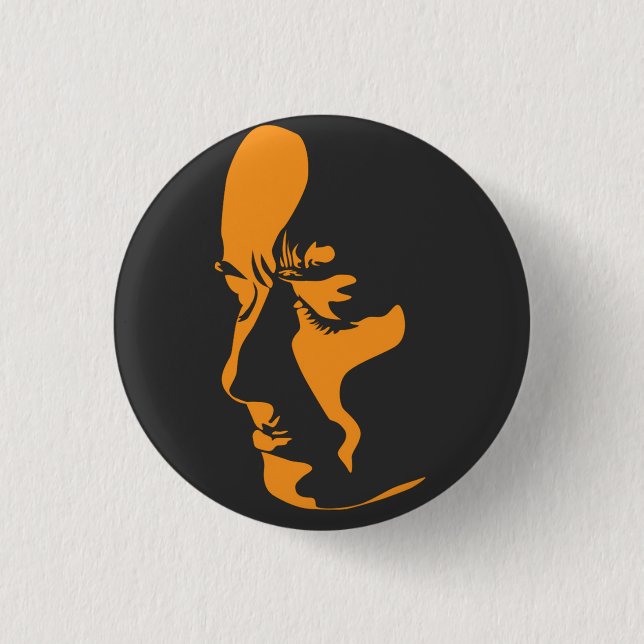 sad face button (Front)