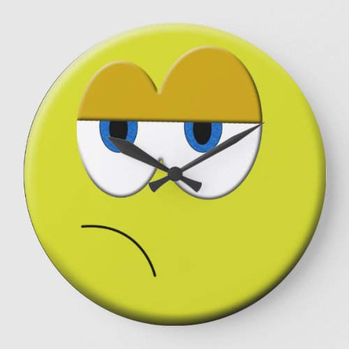 Sad Face Clock