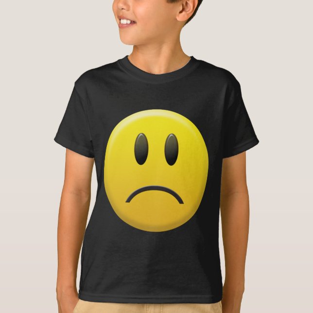 Sad Face T-Shirt (Front)