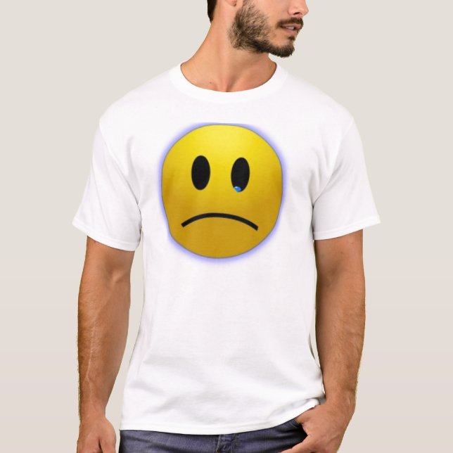 sad face T-Shirt (Front)