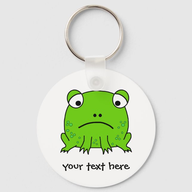 Sad Frog Keychain (Front)