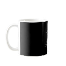 Sad Girl Mug in Black