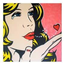 Sad Goodbye - Original Pop Art