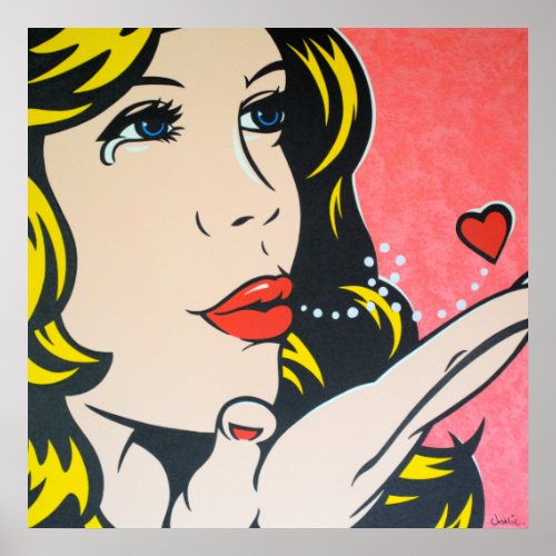 Sad Goodbye _ Original Pop Art Poster