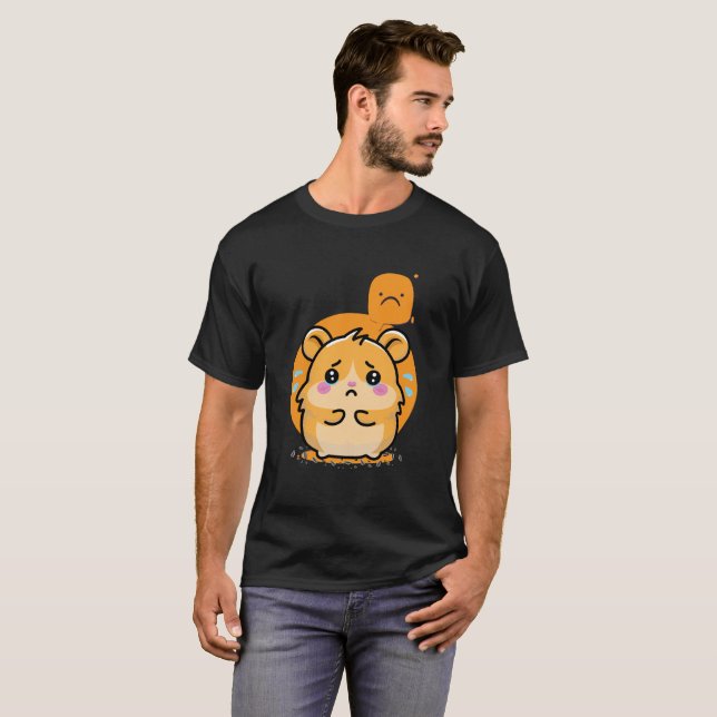 sad hamster T-Shirt (Front Full)