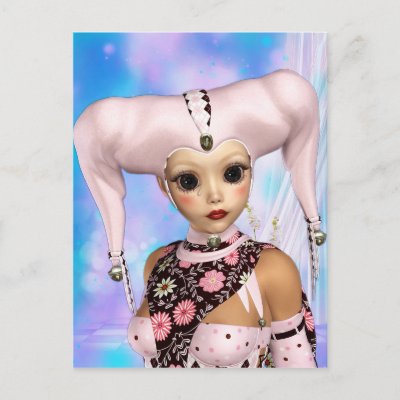 Sad Harlequin Doll