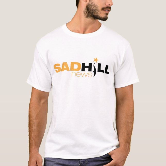Sad Hill News T-Shirt (Front)