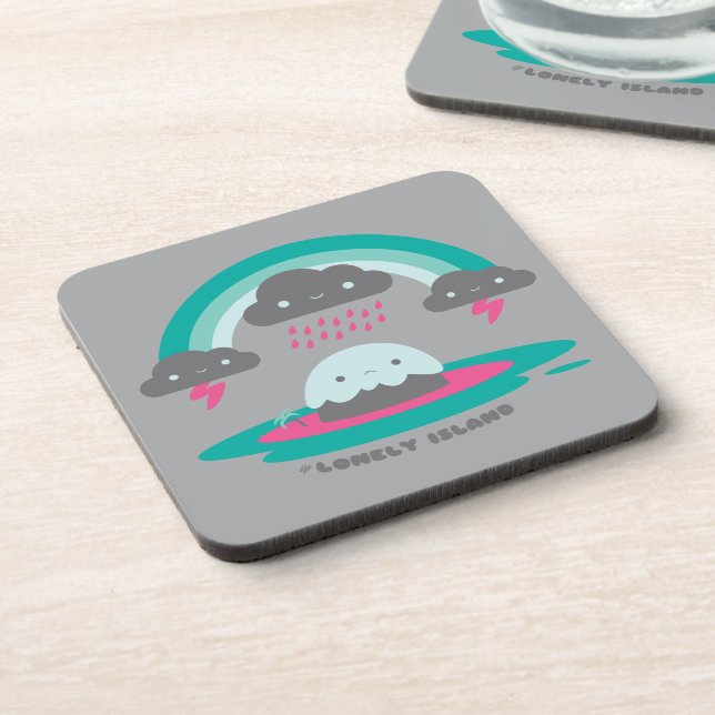 Sad Island 2 Drink Coaster (Left Side)