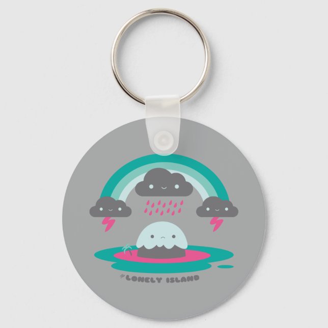 Sad Island 2 Keychain (Front)