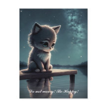 Sad Kitten.