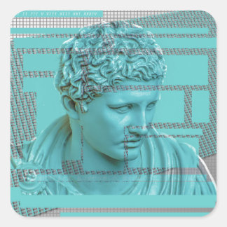 Sad Man Sticker