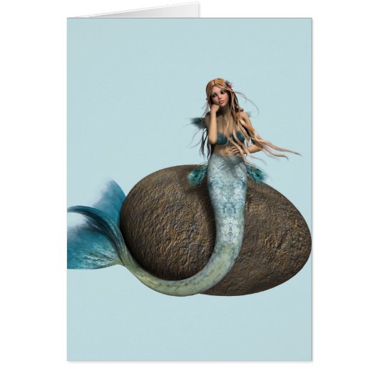 Sad Mermaid Cards (Front)