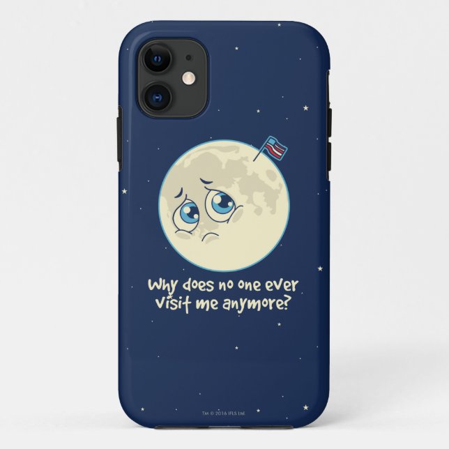 Sad Moon Case-Mate iPhone Case (Back)