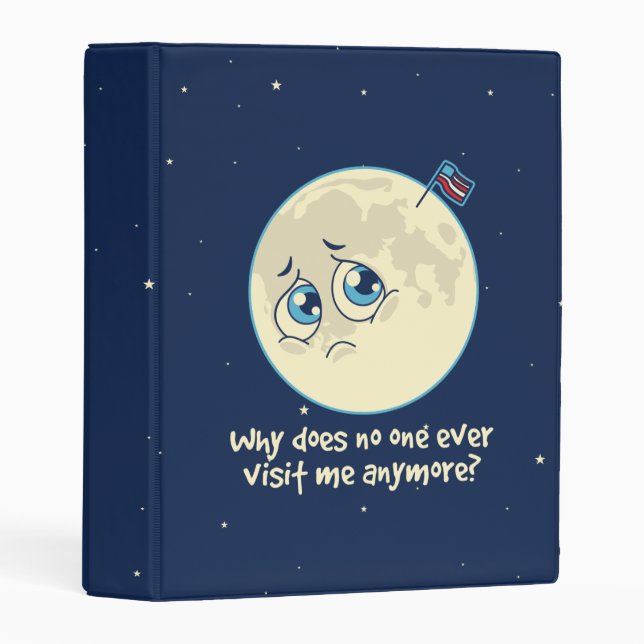Sad Moon Mini Binder (Front/Spine)