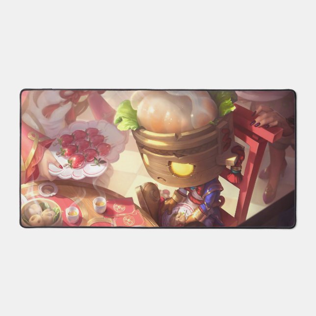 Sad Mummy Gaming Deskmat | Customizable Desk Mat (Front)