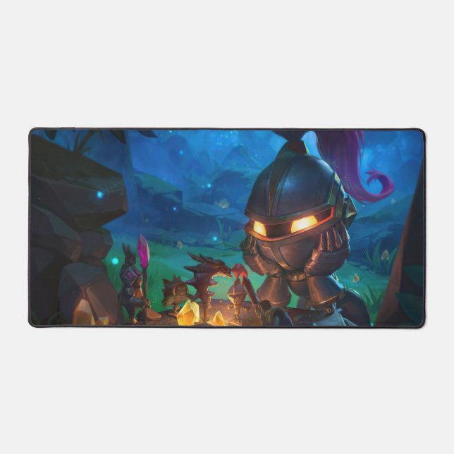 Sad Mummy Gaming Deskmat | Customizable Desk Mat (Front)