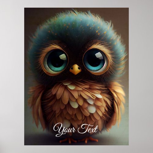 Sad Owl  Poster
