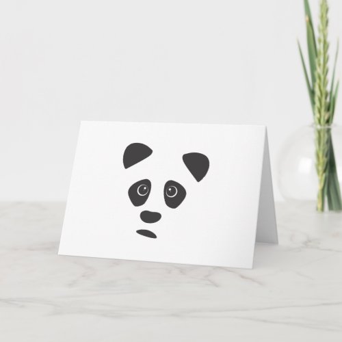 Sad Panda Card