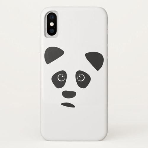 Sad Panda iPhone XS Case