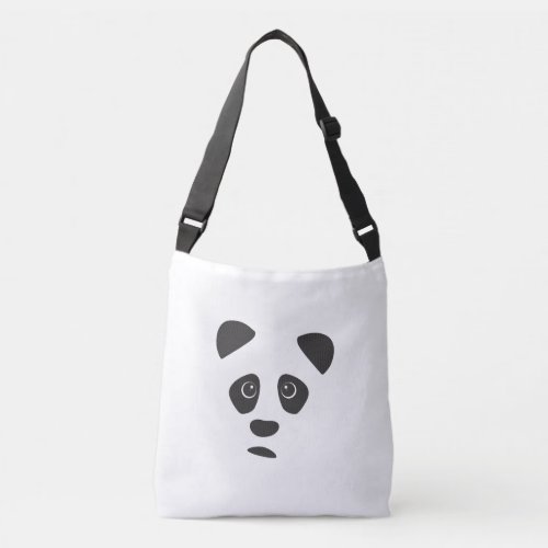 Sad Panda Crossbody Bag