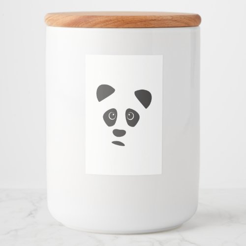 Sad Panda Food Label