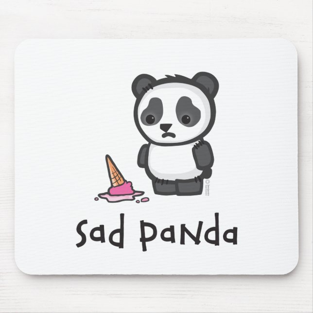 Sad Panda mousepad (Front)