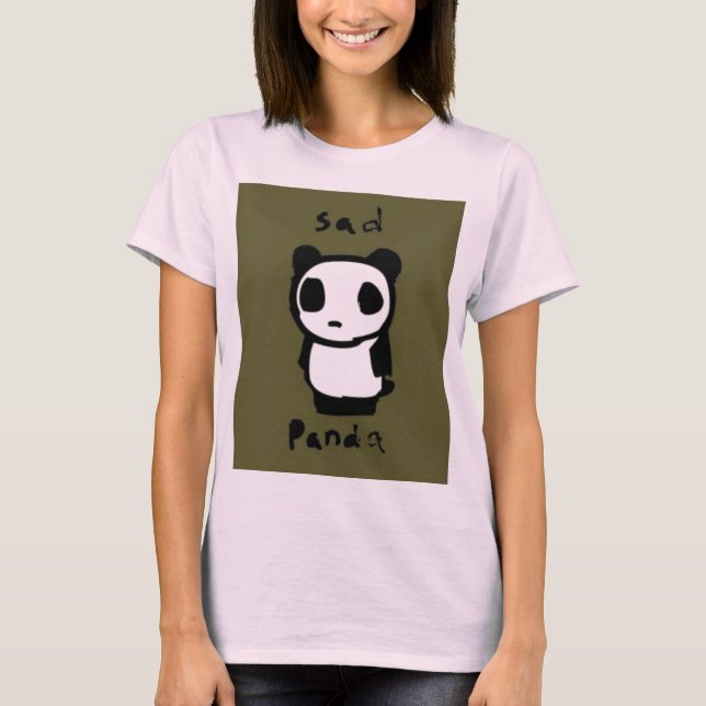 Sad Panda T-Shirt (Front)