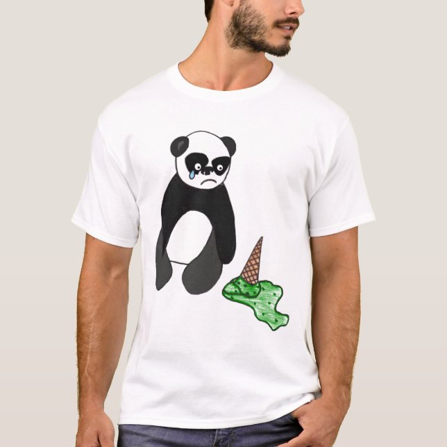 Sad Panda T-Shirt (Front)