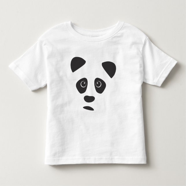 Sad Panda Toddler T-shirt (Front)