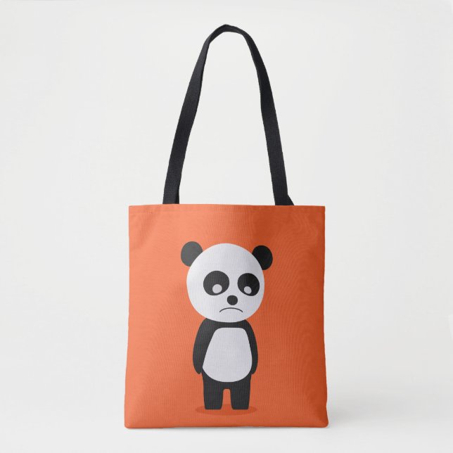 Sad Panda Tote Bag (Front)