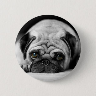 Sad Pug Button