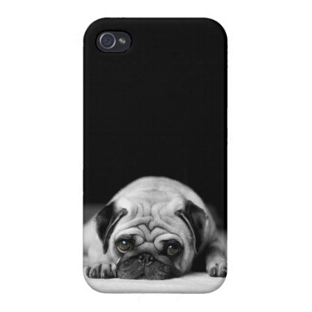 Sad Pug Iphone 4 Case