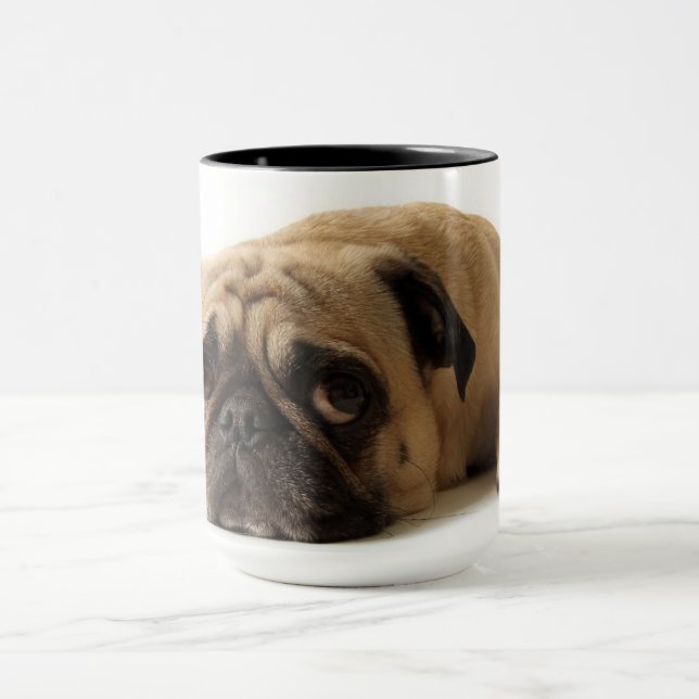 Sad Pug Mug (Center)
