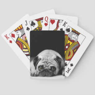 Sad Pug Poker Cards