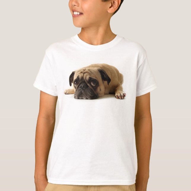 Sad Pug T-Shirt (Front)