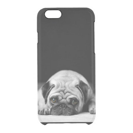 Sad Pug Clear Iphone 6/6s Case