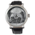 Sad Pug Watch at Zazzle