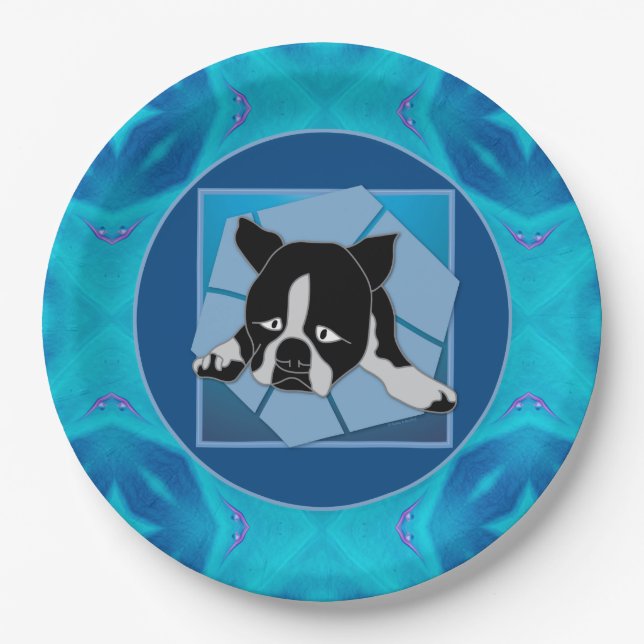 Sad Puppy Paper Plates (Front)