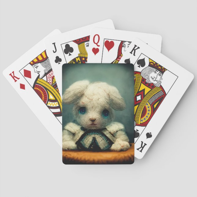 Sad Rabbit Poker Cards (Back)