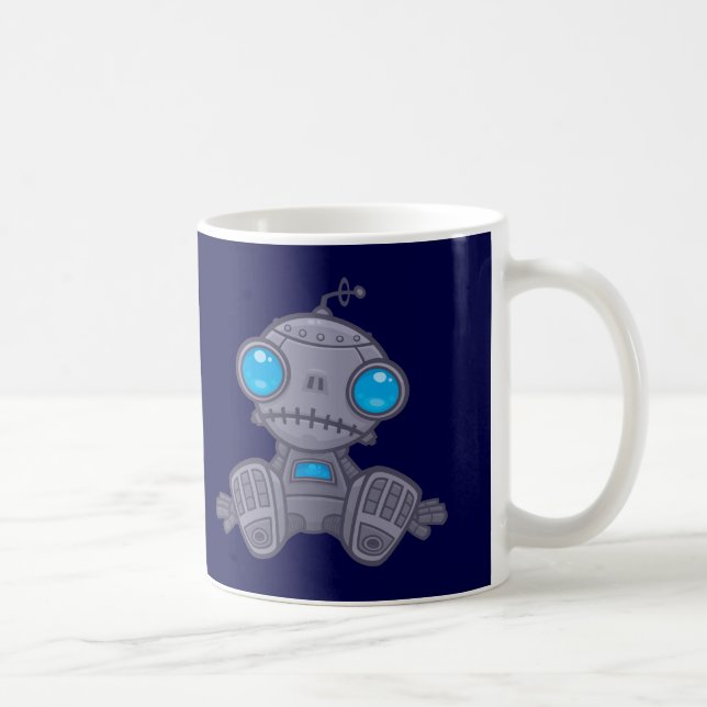 Sad Robot Coffee Mug (Right)