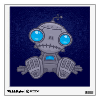 Sad Robot Wall Decal