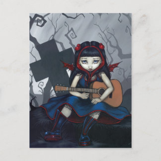 "Sad Sad Song" Postcard