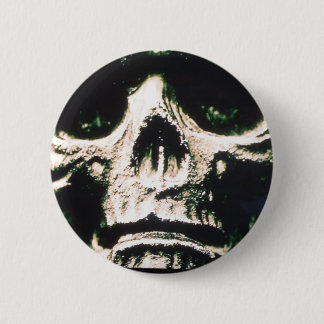 Sad Skull Pinback Button