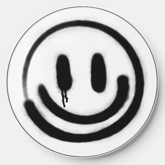sad smile emoji wireless charger (Front)