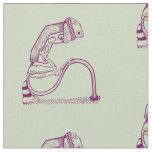 Sad traffic light  fabric