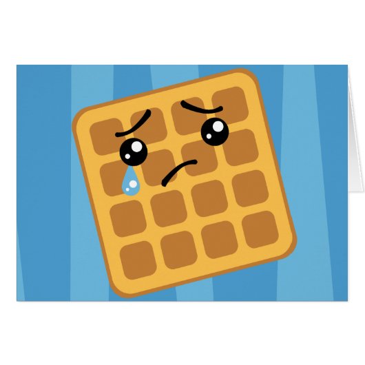 Sad Waffle Cards (Front Horizontal)