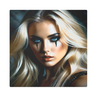 Sad World 20 Metal Print