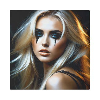 Sad World 26 Metal Print